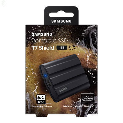 ลด 50% (พร้อมส่ง)Samsung&nbsp;1TB T7 Shield  Portable SSD USB3.2 (Black)(ขายดี)