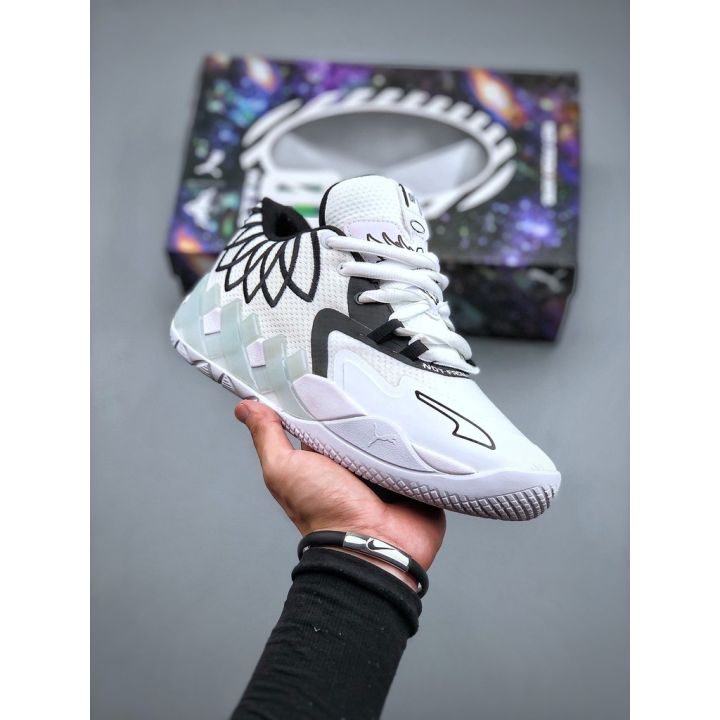 New ☆Original PM* M LaMelo Ball 'BlackWhite' Basketball Shoes  Fashion Sports Shoes {Free Shipping} 