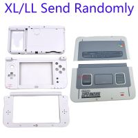 For New 3DS LL/XL Faceplate Middle Housing Hinge Part Bottom Middle Shell Case Console Top Bottom Middle Shell Battery Cover