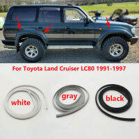 1.5เมตรสำหรับ Toyota Land Cruiser LC80 4500 1991-1997Prado LC95 3400พิทักษ์ด้านข้างพลุซุ้มล้อยางแถบปิดผนึกสติ๊กเกอร์