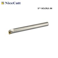 Yingke Nicecutt เครื่องมือกลึง S **-Sclcr06ที่จับเครื่องมือกลึงภายในสำหรับใบมีดแผ่นสอดคาร์ไบต์ Ccmt