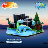 [ โปรโมชั่นสุดคุ้ม ลด 30% ] Apatosaurus Glow-nosaur : Clayworks ดินเบา ดินปั้น ตุ๊กตาดินปั้น ดินเชื้อน้ำ ดินน้ำมัน DIY [ ผลิตจากวัสดุคุณภาพดี Kids Toy ].