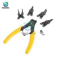 (YING SHUN)4 IN 1 Multifunctional Snap Ring Pliers Multi Tools Crimp Tool Internal External Remover Retaining Circlip