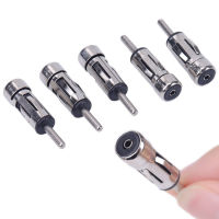 【cw】2PCS Car Vehicles Radio Stereo ISO To Din Aerial Antenna Mast Adaptor Connector Plug Car Aerial Adaptor Car Accessorieshot