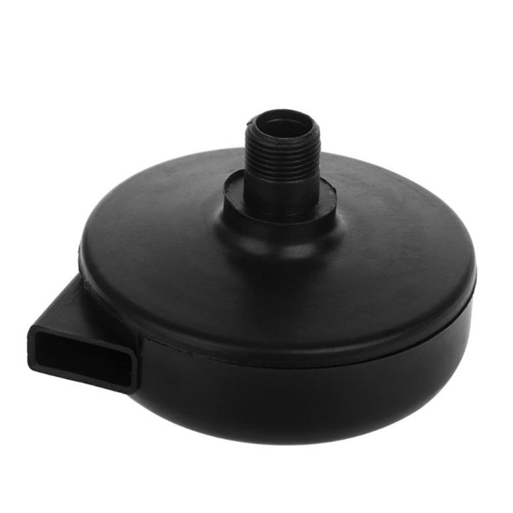 พลาสติกสีดำ16มม-สำหรับเครื่องอัดอากาศเกลียวตัวกรองเสียงชุดท่อไอเสีย2