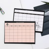 1PC 30 Sheet Creative Simple Weekly Planner Flamingo Book Desktop Schedule Month Plan Tear the Notebook Work Efficiency Summary Laptop Stands