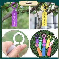 EILEEN 100Pcs สีสัน สวนเนอสเซอรี่ กระถางดอกไม้ เครื่องมือ เครื่องหมายพืช ป้าย แท็กแขวน