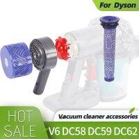 ชุดฝาครอบหลังมอเตอร์ชุดตัวกรอง HEPA Pre &amp; Post สำหรับ Dyson V6 DC58 DC59 DC62 DC72 DC74เครื่องดูดฝุ่นอัพเกรดตัวกรอง