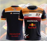 T SHIRT - Repsol Honda MotoGP Team HRC Unisex Csual T-Shirt Summer Fashion 3D Print Men Women Oversized Tee Tops  004  - TSHIRT