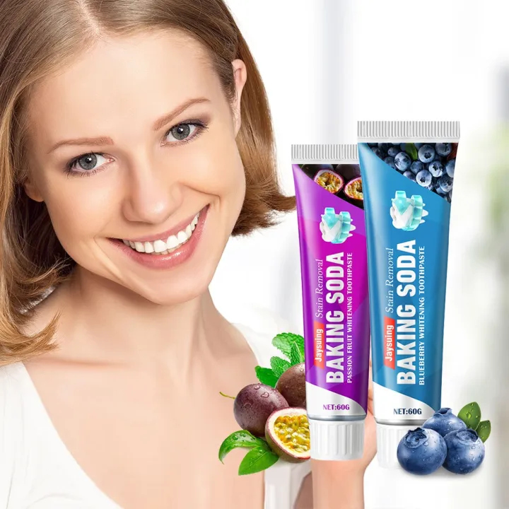 Refreshing Baking Soda Toothpaste Blueberry Passion Fruit Fresh Breath