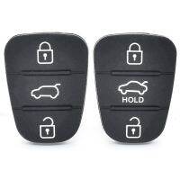 3 Button Remote Car Key Shell Fob Ruer Pad For Hyundai Solaris Ent Tucson L10 L20 L30 IX35 Kia K2 K5 Rio Ceed Flip Key Case