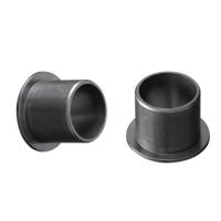 3pcs 6mmx7mmx6mm Flange sleeve sliding bearing oil free wear resistant self lubricating bushing engineering plastic