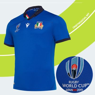 สปอตสินค้า เสื้อรักบี้อิตาลี 2019 รักบี้เวิลด์คัพเจอร์ซี่ ITALY RWC Rugby Jersey