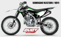 สติ๊กเกอร์วิบาก KAWASAKI KLX 230R ทั้งคัน Graphic kit สติ๊กเกอร์เคลือบเงา สุดคุ้ม