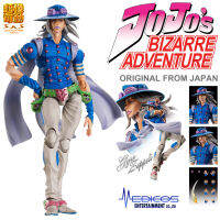 Figma ฟิกม่า งานแท้ 100% Figure Action Medicos Entertainment JoJos Bizarre Adventure Part VII Steel Ball Run โจโจ้ ล่าข้ามศตวรรษ 7 สตีล บอล รัน Gyro Zeppeli ไจโร่ เซ็ปเปลี่ เซปเปลลี่ Second Ver Original from Japan แอ็คชั่น การ์ตูน สามารถขยับได้ โมเดล