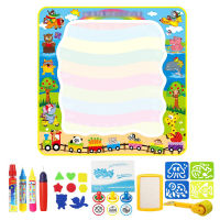 Big Size Children Water Drawing Mat 4 Magic Pens &amp; Stamps Set Painting Carpet Drawing Board Painting Training Educational Toys