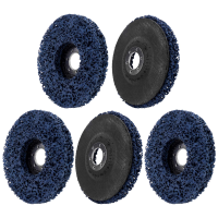 5Pcs 125mm Diameter Cleaning Strip Wheel Grinding Abrasive Disc for Angle Grinder Paint Rust Grinder Remover Tools