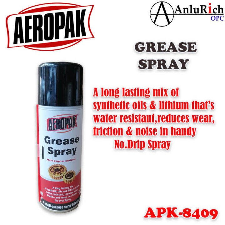 AEROPAK Grease Spray Part no APK8409 Lazada PH