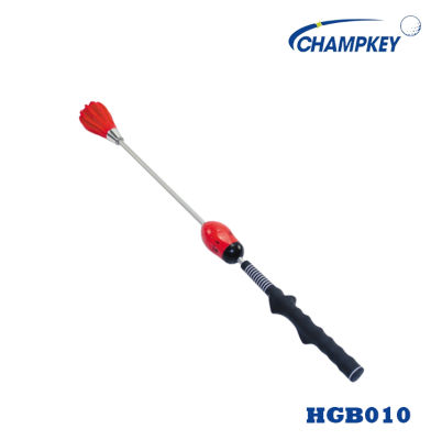 Champkey อุปกรณ์ฝึกซ้อมวงสวิง (HGB010) Swing trainner Caiton หัวจีบ สีแดง อุปกรณ์ฝึกความแข็งแรงและจังหวะในการตี
