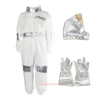 Childrens Party Game Astronaut Costume Role-Playing Halloween Costume Carnival Cosplay Full Dressing Ball Kids Rocket Space Suit