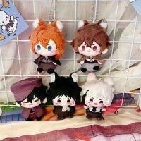 จี้ตุ๊กตายัดนุ่นสุนัขจรจัด12Cm Fyodor Dostoyevsky Edogawa Rampo Nakahara Chuya การตกแต่ง Boneka Mainan นุ่มน่ารัก