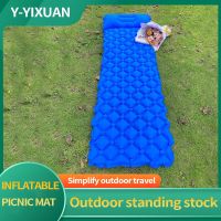 Camping Accsesories Picnic Mat Self-inflating Inflatable Mattress Equipment Hiking Bed Nature Hike Waterproof Picnic Blanket Sleeping Pads