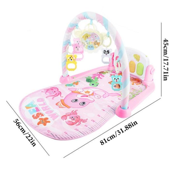 newborn-baby-gym-mat-breathable-activity-gym-mat-with-musical-multifunctional-baby-fitness-music-toys-funny-play-piano-gym-piano-play-tummy-time-mat-for-newborn-0-1-year-old-kindness