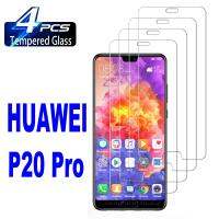 【ขาย】กระจกนิรภัยขอบ2/4ชิ้น2.5D สำหรับฟิล์มแก้ว Huawei P20โปรจอปกป้อง