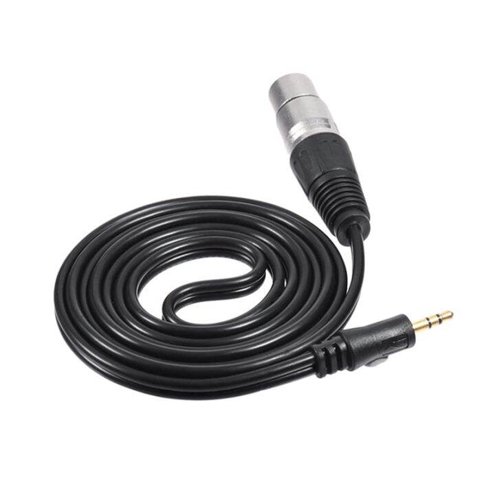 3.5 to XLR Female Microphone Cable Sound Card Microphone Audio Cable