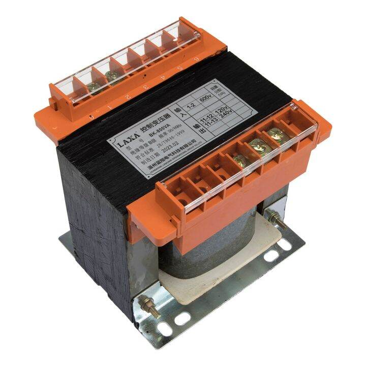 BK-800VA BK type control power transformer 600V input 120V 240V output ...