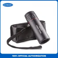 CONGDI High Definition Monocular Telescope 30X25 Waterproof Mini Portable Military Zoom 10X Scope For Travel Outdoor Hiking