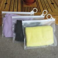 10pcs Travel PVC Ziplock Bag Zipper Storage Bag for Cosmetic/Underwear Sock Transparent Packaging Bag Storage Pouch 16x13cm Food Storage Dispensers