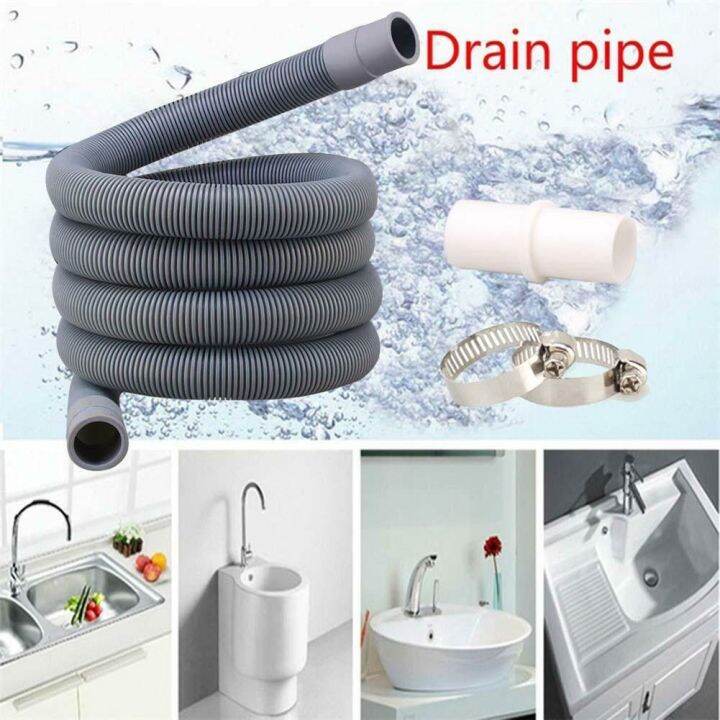 Automatic Drum Washing Machine Drain Pipe Sanitary Sewer Pipe Fixing