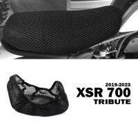 เบาะไนลอนระบายอากาศได้สำหรับยามาฮ่า XSR 700 2019-2023ที่นั่งรถจักรยานยนต์ XSR700เครื่องบรรณาการอุปกรณ์เสริมเบาะผ้าปลอกตาข่าย