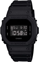 Casio Mens DW5600BB-1 Black Resin Quartz Watch with Digital Dial