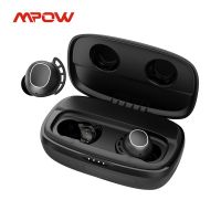 Mpow M30 Plus Bluetooth 5.0หูฟังไร้สาย100ชั่วโมงเวลาเล่น Ipx8กันเหงื่อหูฟัง TWS ชาร์จ USB-C เหมาะสำหรับ Xiaomi