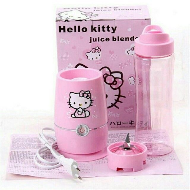 READY STOCK) Shake N Take 2 BOTTLE HELLO KITTY Version Mini Fruits Juice  Blender Smoothie Jus Maker Pengisar Buah | Lazada