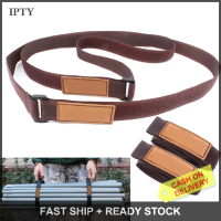 IPTY 2X Durable Travel กระเป๋าเดินทางกระเป๋าเดินทาง Belt Tie outdoor camping hiking