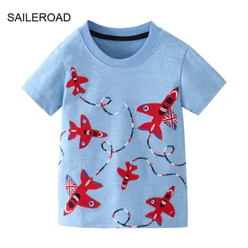 New Cartoon Planes Printed T Shirt For Boy Men Fashion Casual T