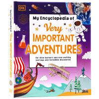 My Encyclopedia of very important adventures full color hardcover childrens adventure history popular science English Enlightenment cognitive books