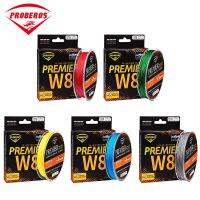 PROBEROS เอ็นตกปลา PE แบบถักที่ดีที่สุด137เมตร Pro 8เส้น15 50 100ปอนด์สายปลาการประกวดทะเลน้ำลึกสีฟ้าปลากะพงน้ำแข็งนอกชายฝั่ง