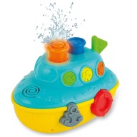 Đồ chơi tắm cho bé - Tàu thủy phun nước vui vẻ có đèn nhạc Winfun 7106 cho bé từ 6 tháng tới 5 tuổi thumbnail