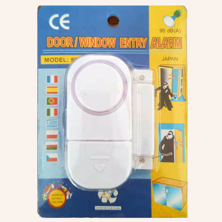 Door And Window Alarm Security Wireless Home Window Door Burglar Security Alarm System