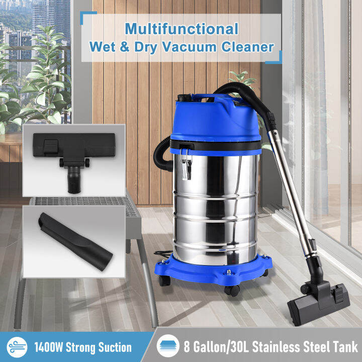 Wet Dry Vacuum 10m cord 18kpa Wet Dry Vacuum Cleaner Used Powerful Blower Portable Vacuum Personal Use. Car, Home, Commercial & Industrial-20L 1400W
