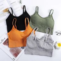 Sport Bra Thermal Summer New Style Breathable Inner Outer Wear Vest Women No Steel Ring Gather Sports Underwear Workout Top