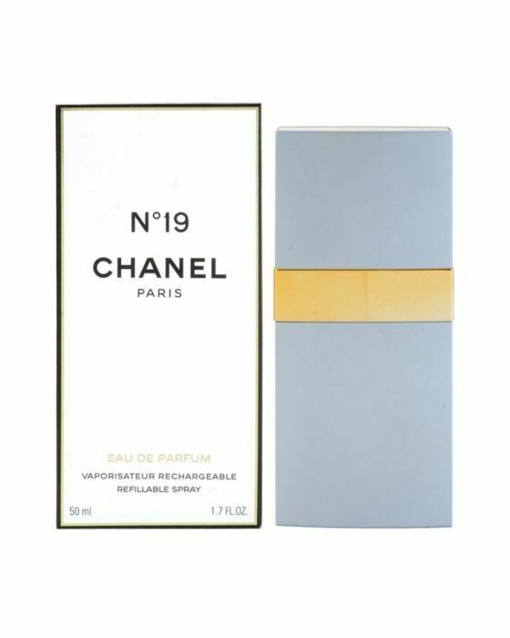 chanel-n-19-eau-de-parfum-refillable-spray-vintage-rare-50-ml-กล่องขาย