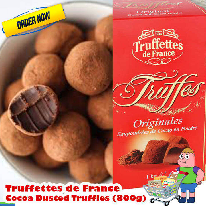 Truffettes de France Original Cocoa Dusted Truffles (800g) GIFT BOX Lazada PH