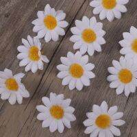 【YF】  100pcs/Set Artificial Gerbera Flowers Heads Wedding Decoration Fake Accessories (White)TH