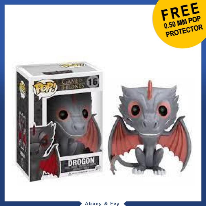 Game Of Thrones Funko Pop Vinyl Figure Drogon 16 With Protective