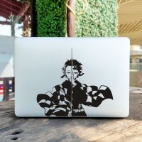 Demon Slayer Kamado Tanjiriu Kimetsu No Yaiba สติ๊กเกอร์แล็ปท็อปสำหรับ Macbook Pro 16  "Air Retina 11 12 13 15นิ้ว Mac Book ผิวรูปลอก